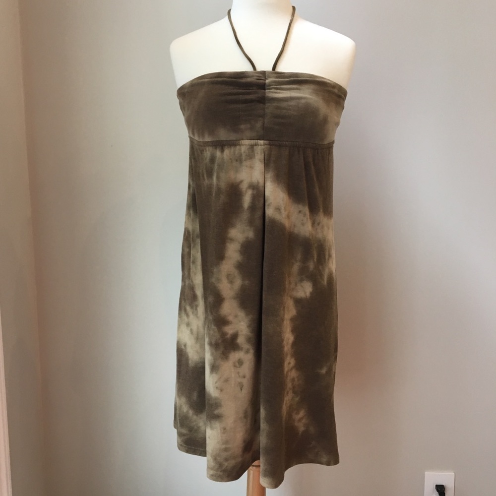 Eco Yoga sustainable Organic Halter Dress M